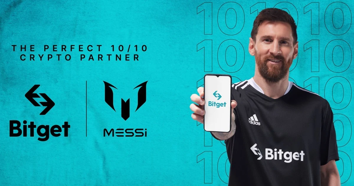 Bitget and Messi partnership creative, The Perfect 10/10 Crypto Partner